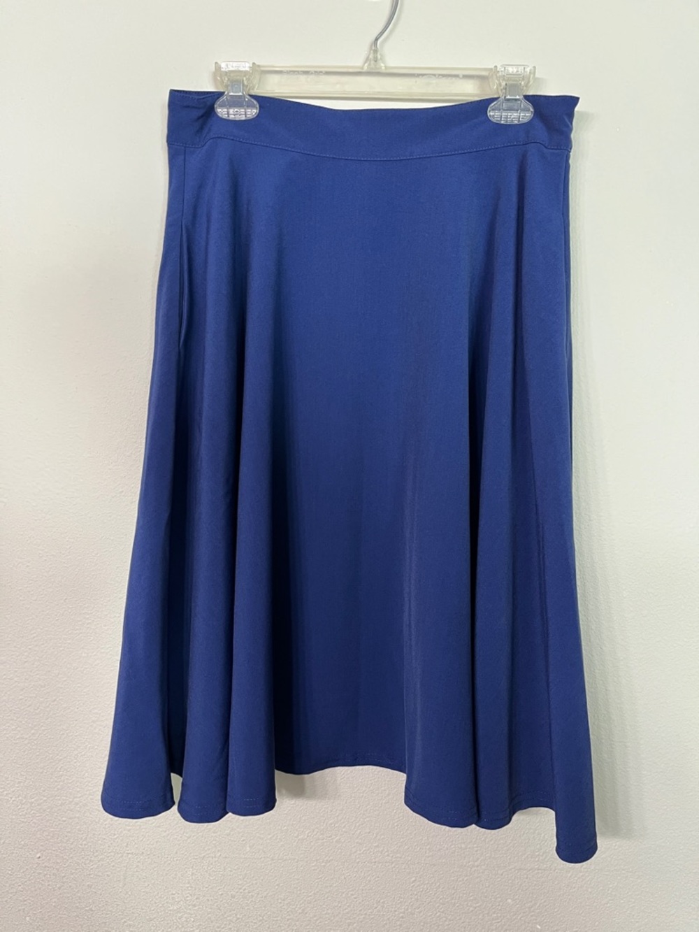 Women's Royal Blue A-Line Skirt